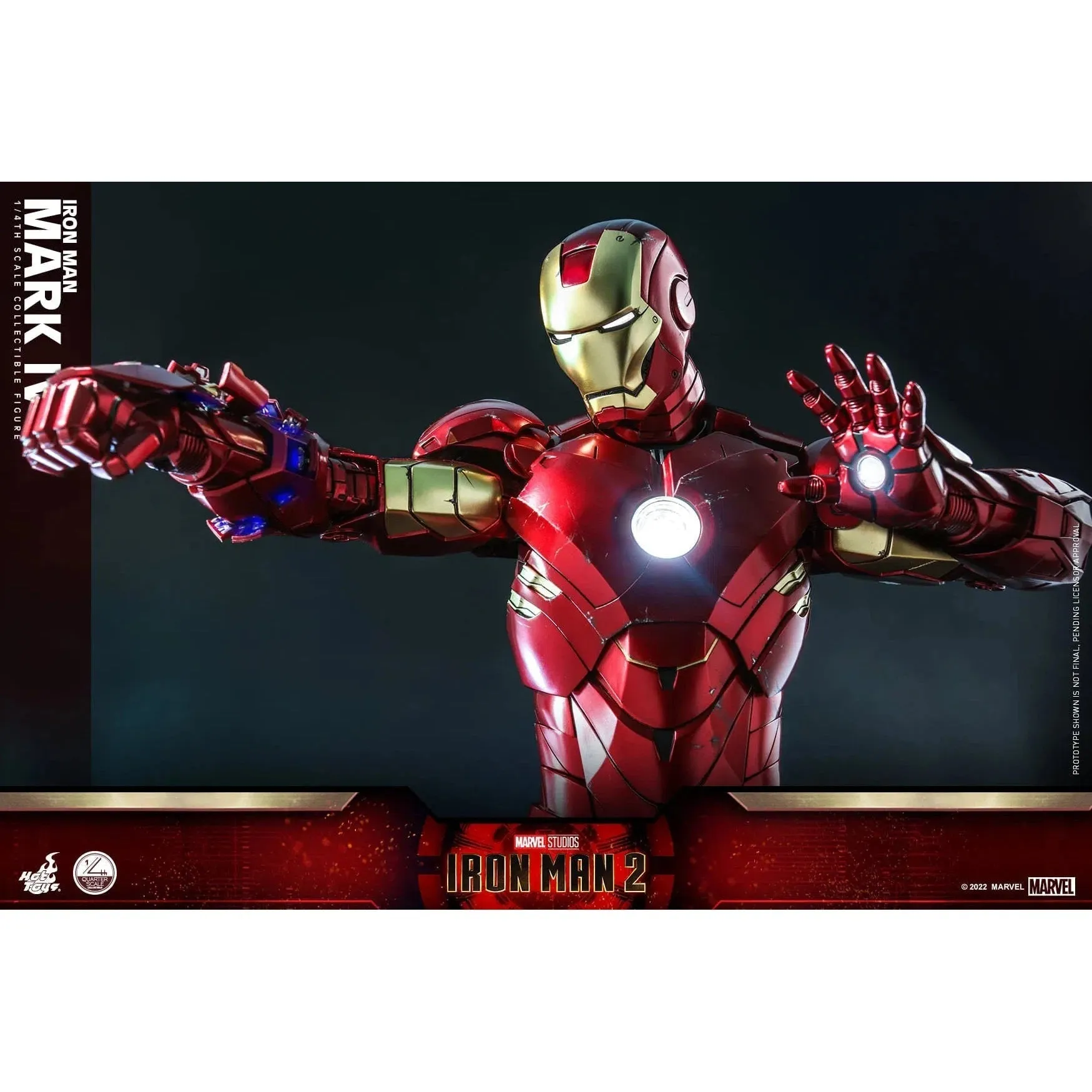 Iron Man: MKIV: Iron Man 2: Marvel: Quarter Scale: QS020