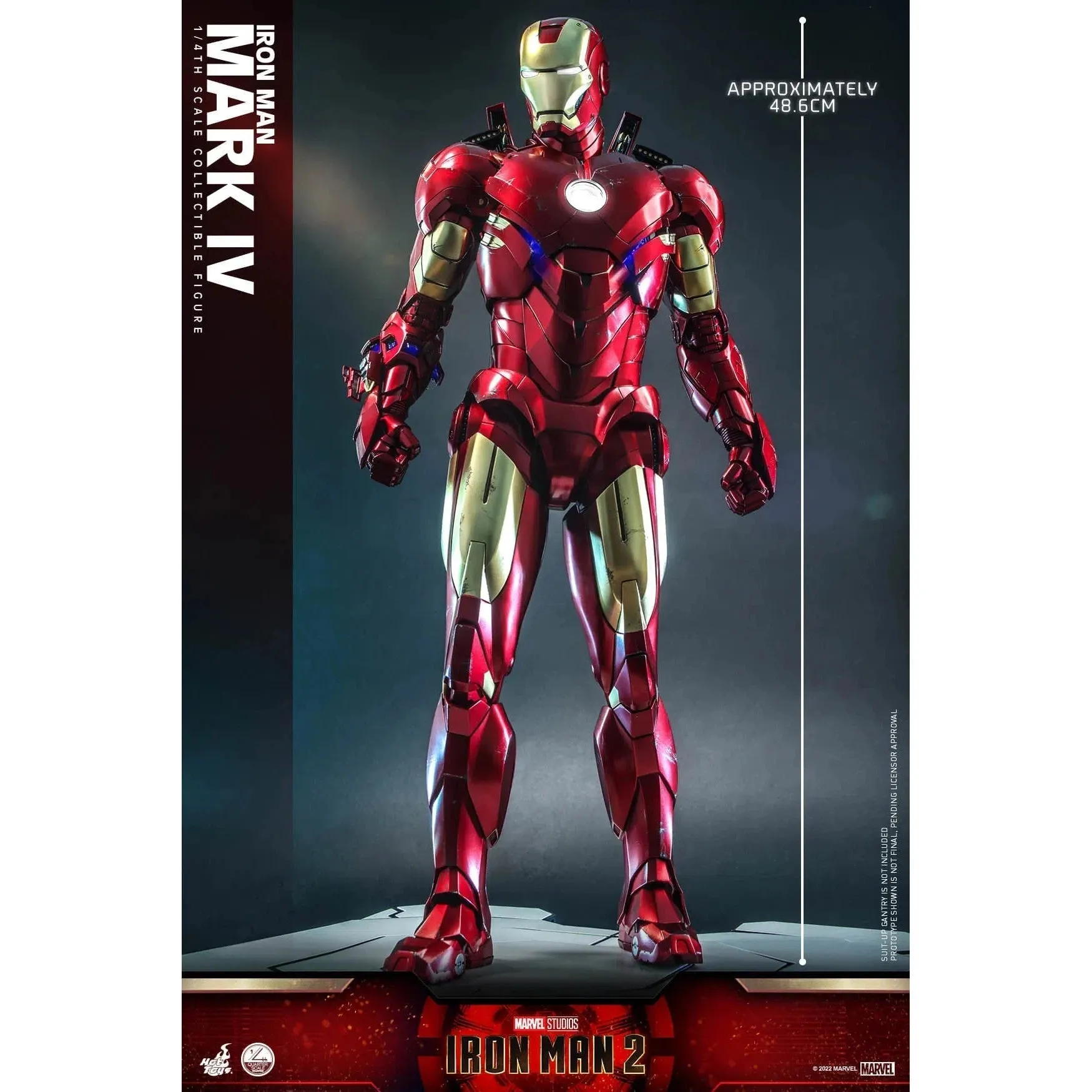 Iron Man: MKIV: Iron Man 2: Marvel: Quarter Scale: QS020