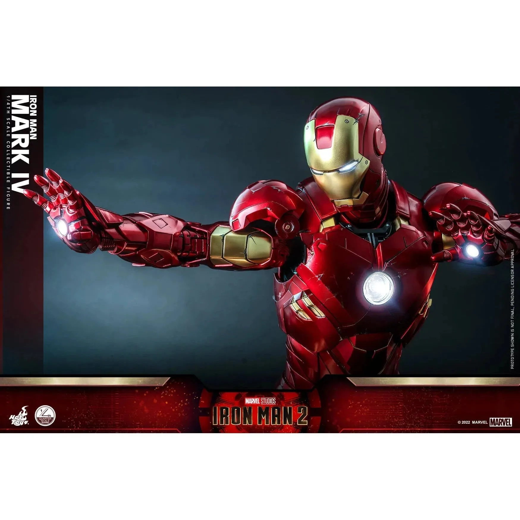 Iron Man: MKIV: Iron Man 2: Marvel: Quarter Scale: QS020