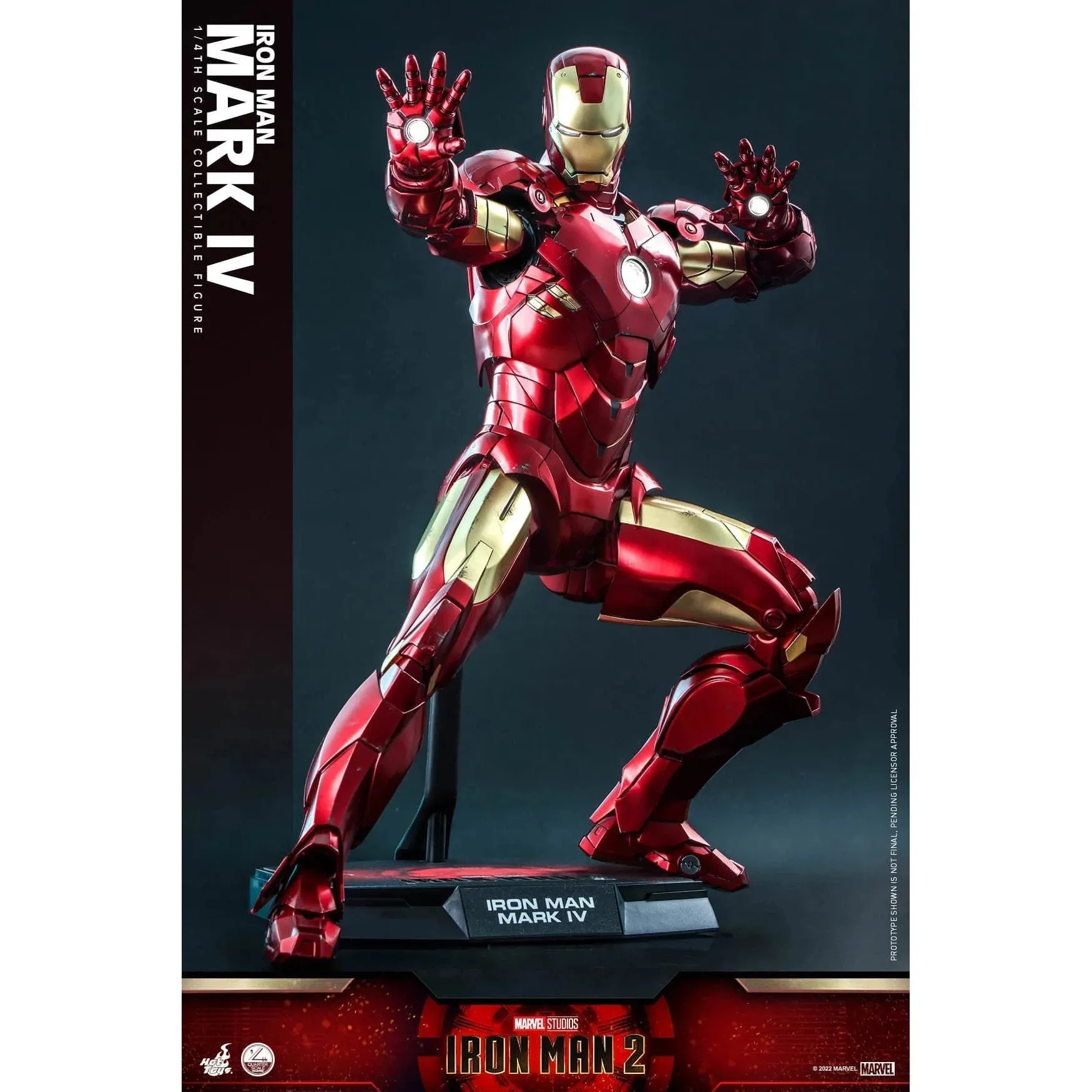 Iron Man: MKIV: Iron Man 2: Marvel: Quarter Scale: QS020