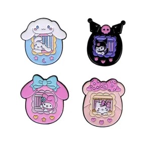 Kawaii Gamer Enamel Pins