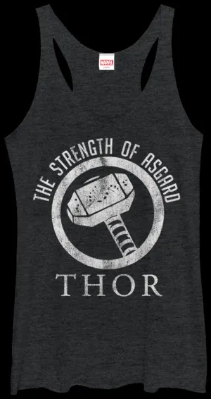 Ladies Strength of Asgard Thor Tank Top