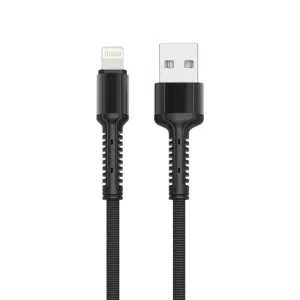 LDNIO Aluminum Alloy Kevlar USB to Lightning Fast Charging Cable