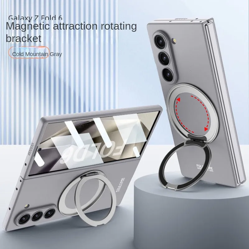 Magnetic Attraction Rotating Bracket Phone Case For Samsung ZFold6