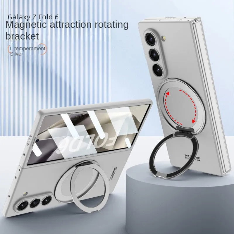 Magnetic Attraction Rotating Bracket Phone Case For Samsung ZFold6