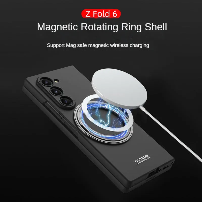 Magnetic Attraction Rotating Bracket Phone Case For Samsung ZFold6