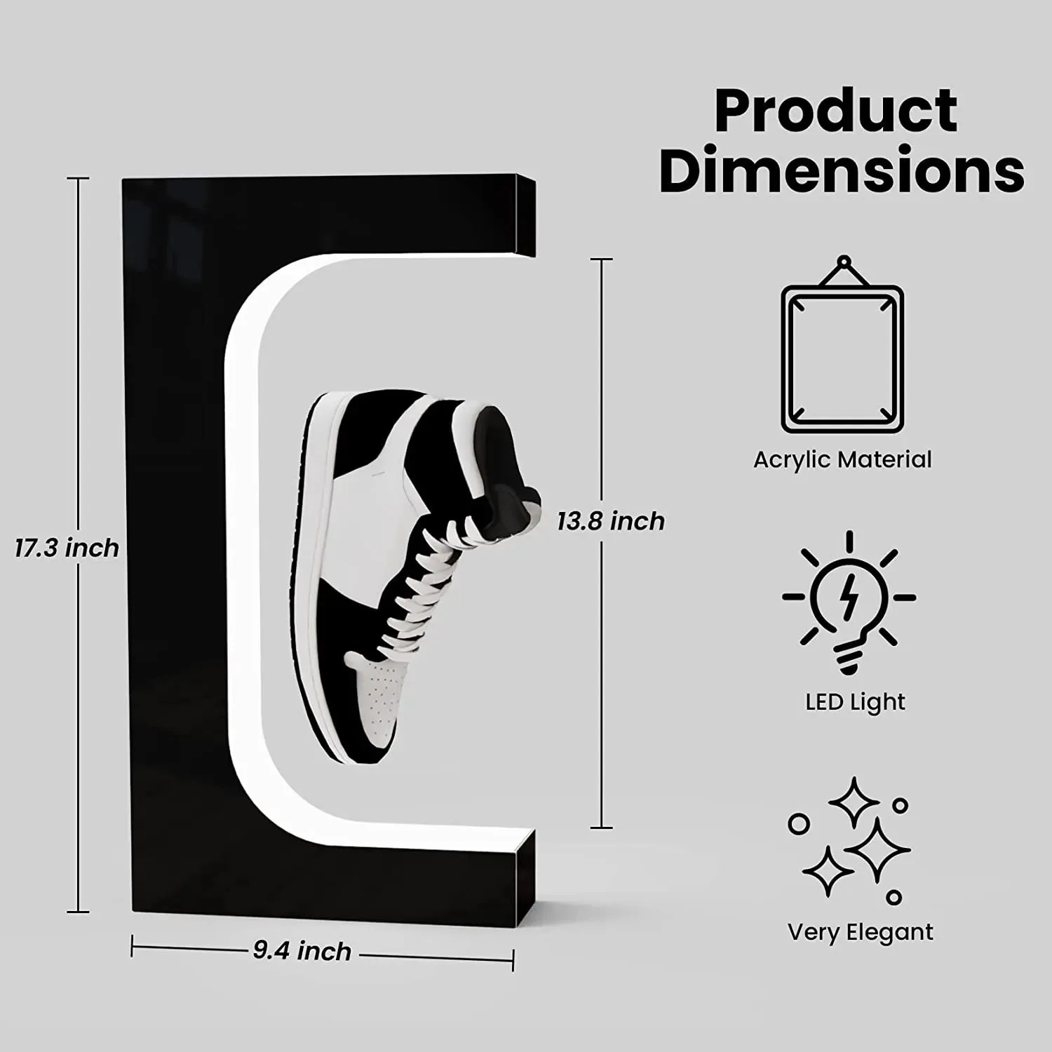 Magnetic Shoe Display Stand