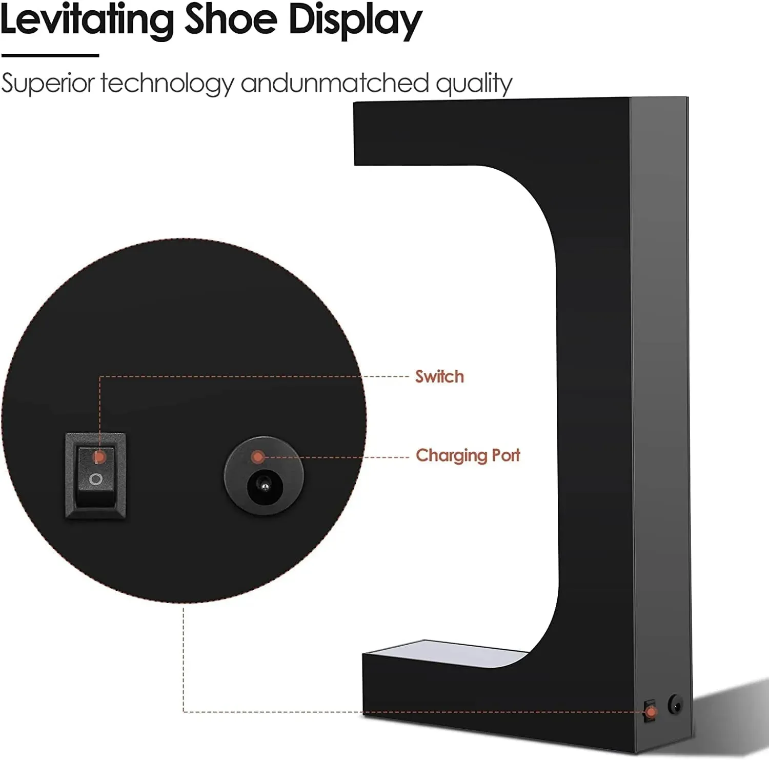 Magnetic Shoe Display Stand