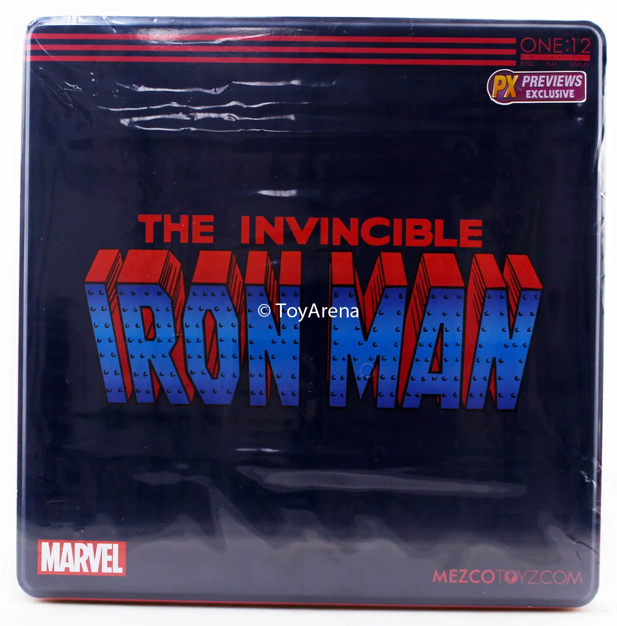 Mezco Toyz ONE:12 Collective: The Invincible Iron Man: Stealth Armor PX Exclusive Action Figure