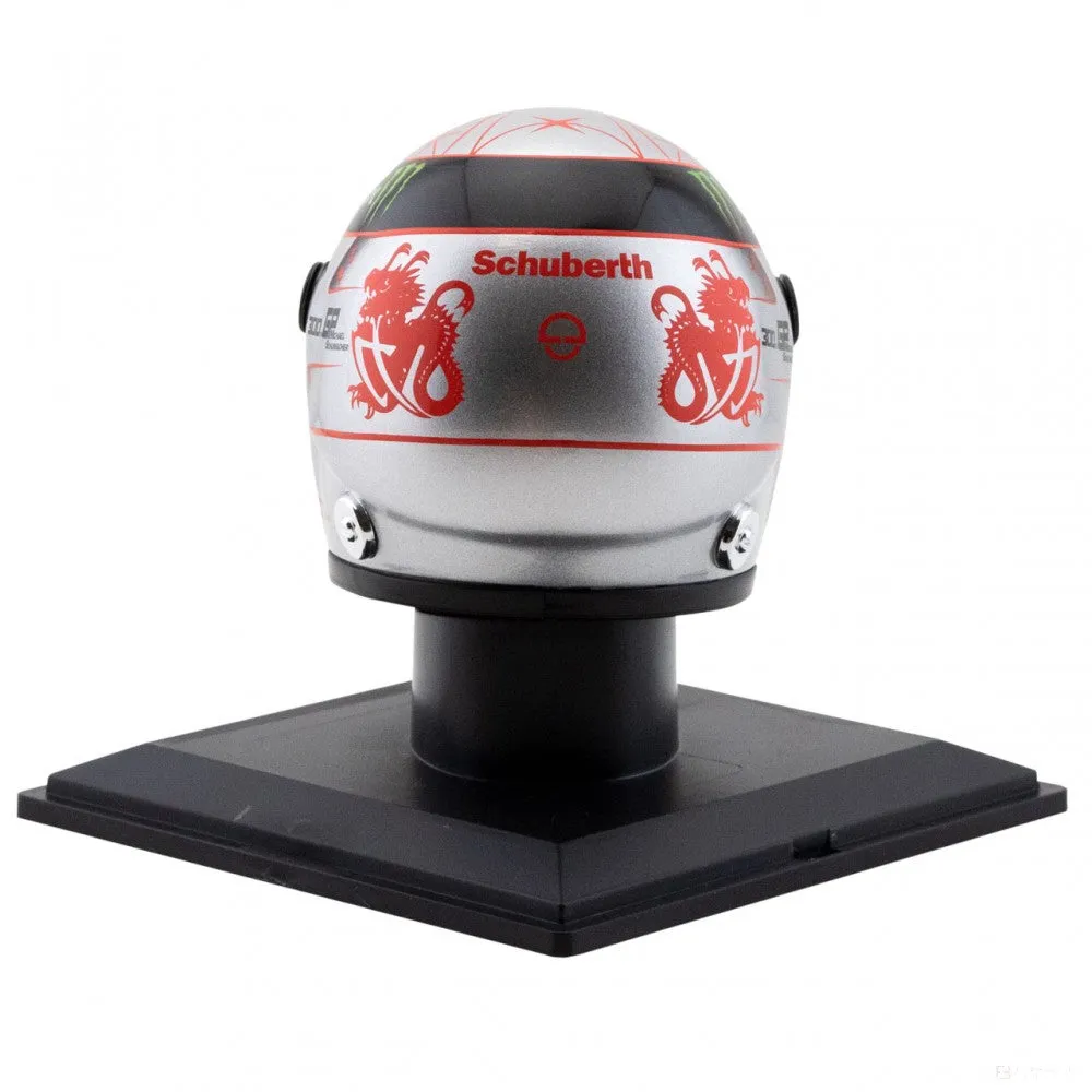 Michael Schumacher Platinum Helmet Spa 300th GP 2012 1:4