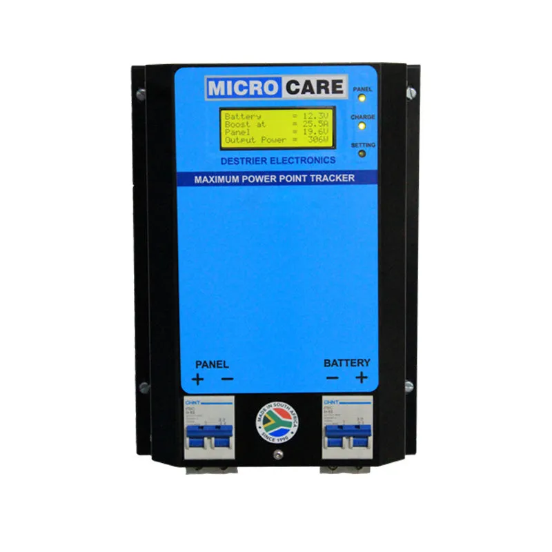 Microcare 100 Amp LCD MPPT Charge Controller