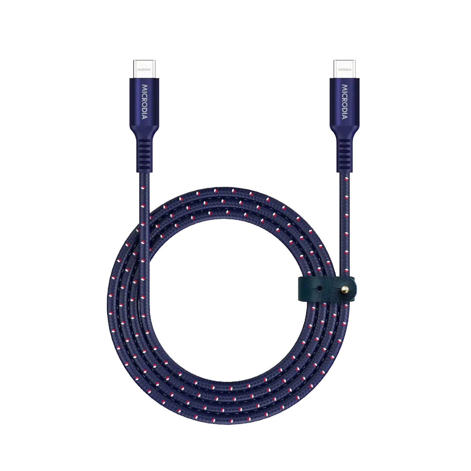 MICRODIA ExeCable™ Tweed PD100W USB-C to USB-C Charge & Sync Cable