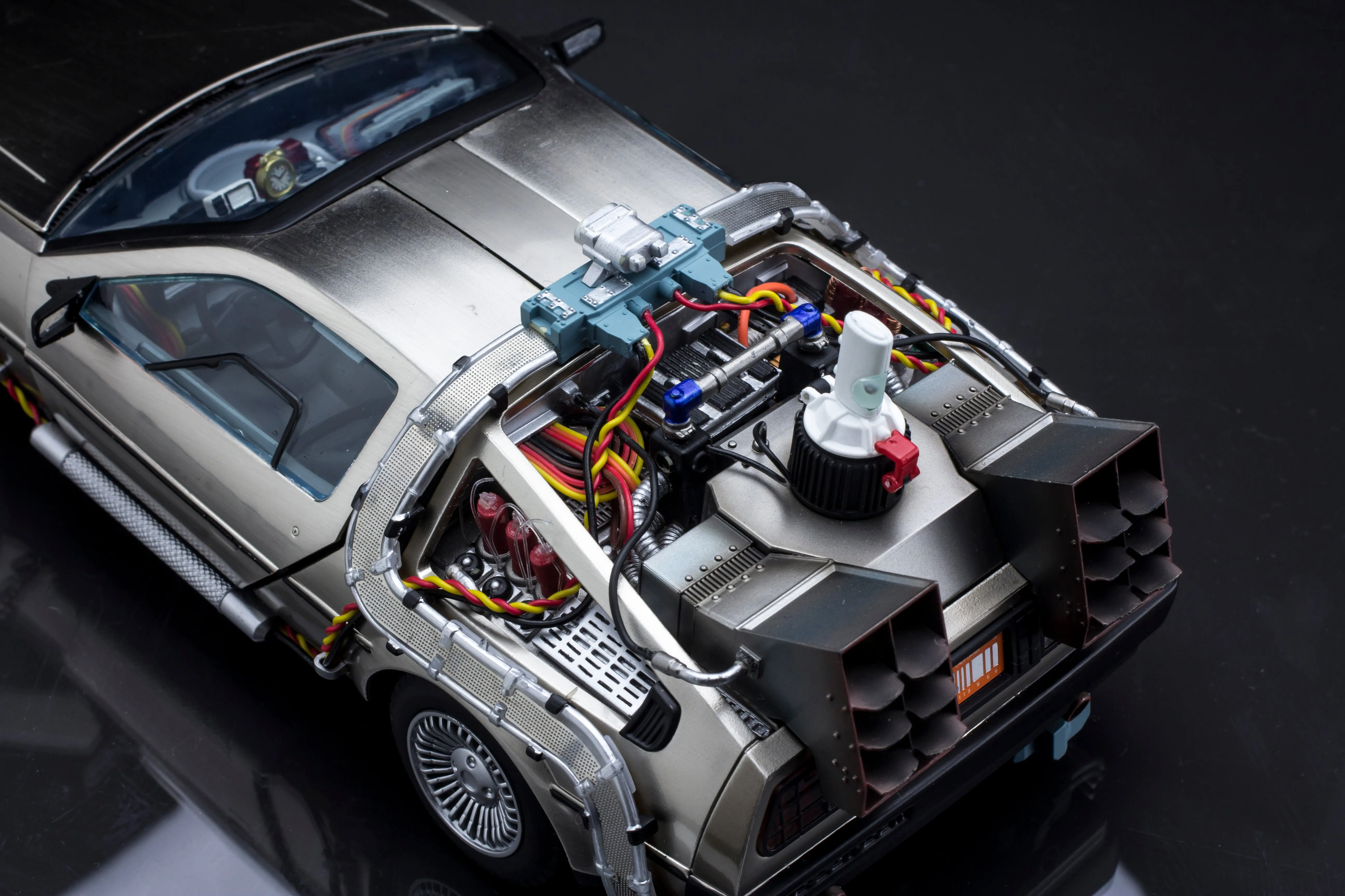 ML02, 1/20 DeLorean Time Machine, Magnetic Levitating Version, Back To The Future Part II