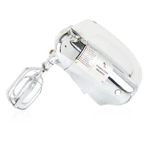 Modern Chrome and White Hand Mixer