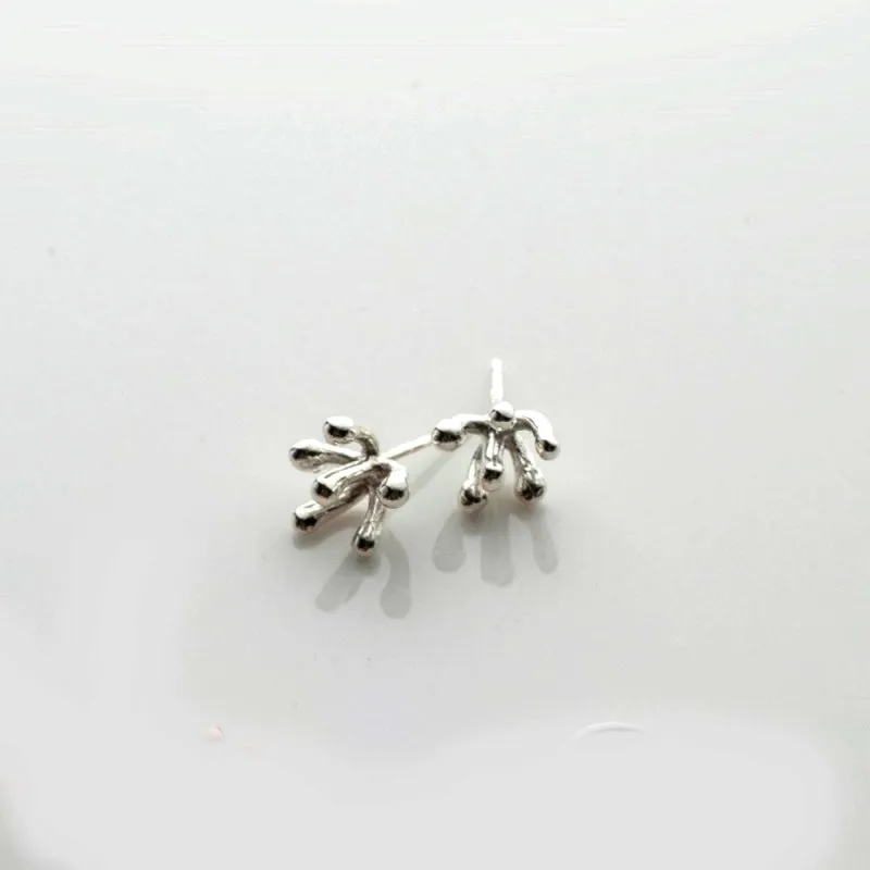 Nebula Stud Earrings - Sterling Silver - Martina Hamilton