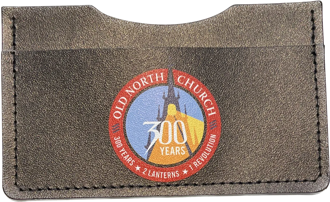 Old North Anniversary Card Wallet