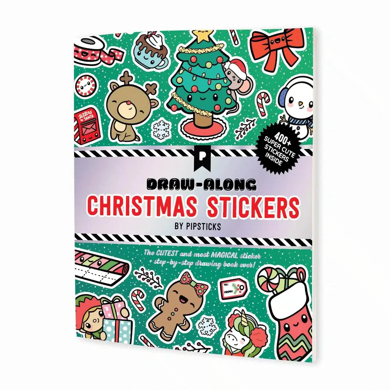 Pipsticks - Draw-Along Christmas Sticker Book