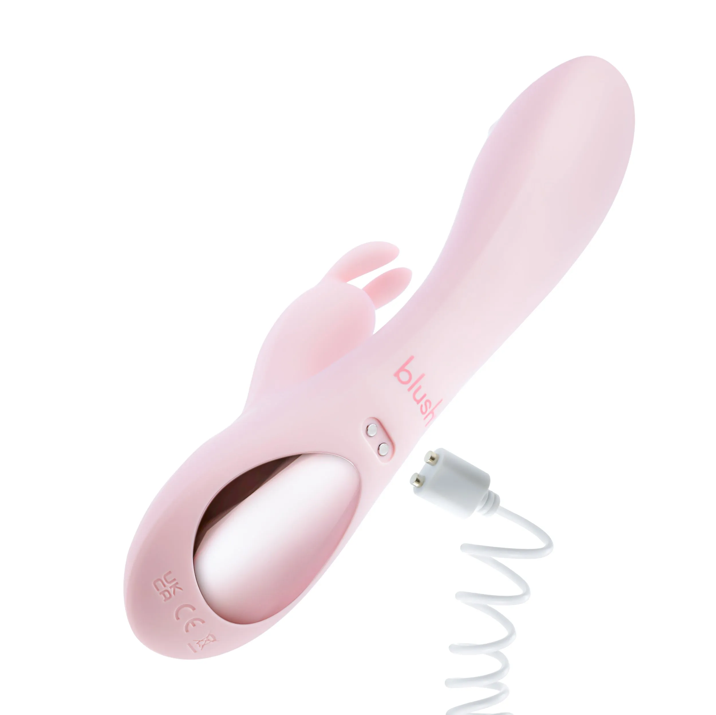 Play With Me By Blush® | Fairy Flutter - 7.75 Inch G Spot Clitoral Rabbit - 10 Dual Vibrations - 360° Massaging - Silicone - Pink