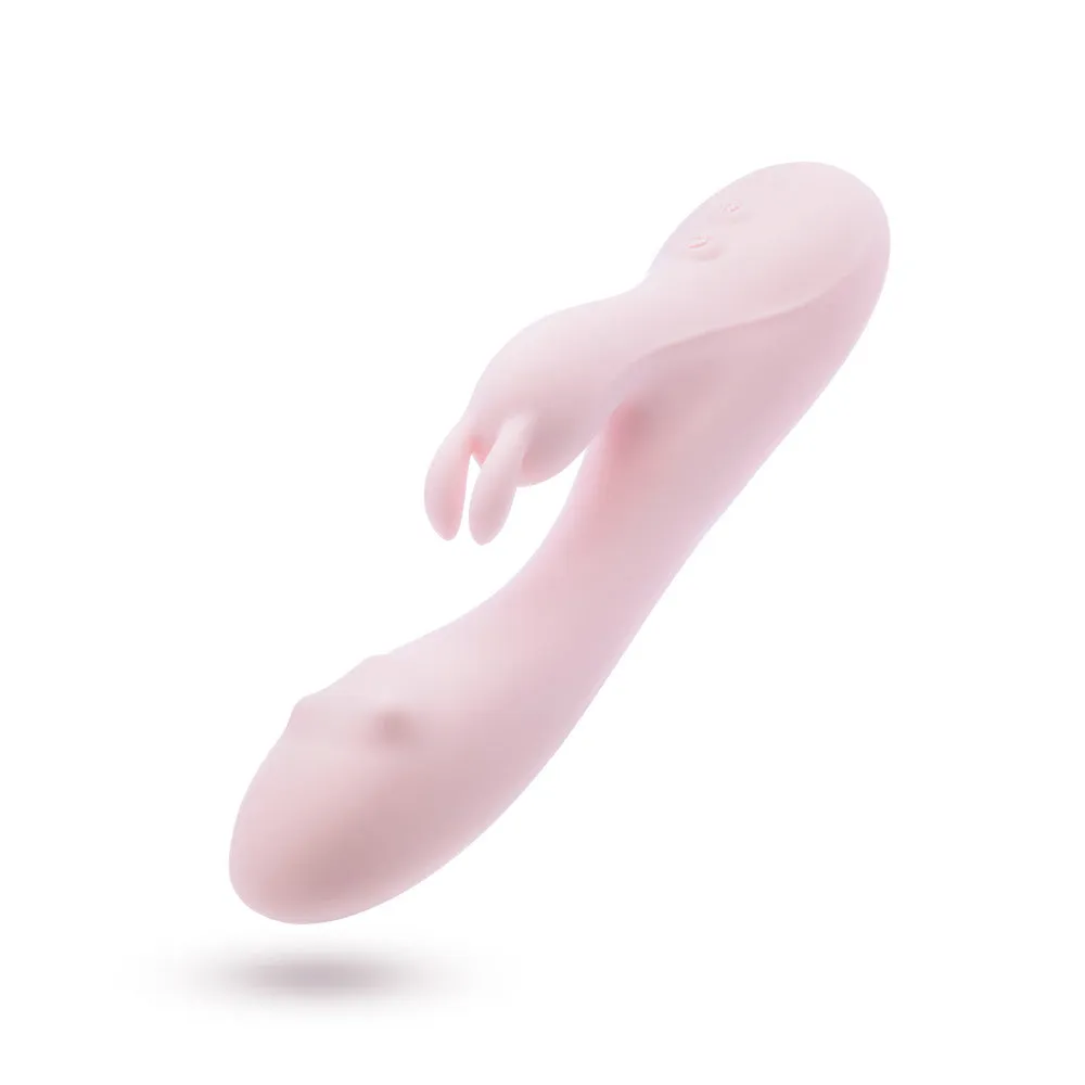 Play With Me By Blush® | Fairy Flutter - 7.75 Inch G Spot Clitoral Rabbit - 10 Dual Vibrations - 360° Massaging - Silicone - Pink