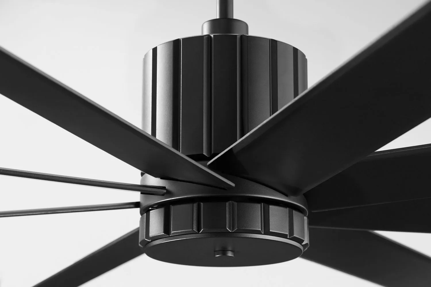 Quorum Proxima 96728-69 Ceiling Fan 72 Inch 8 Blade - Textured Black