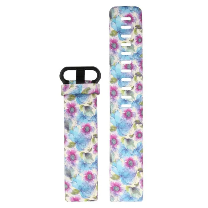 Replacement Pattern Watch Straps compatible with the Fitbit Charge 3 & Charge 4