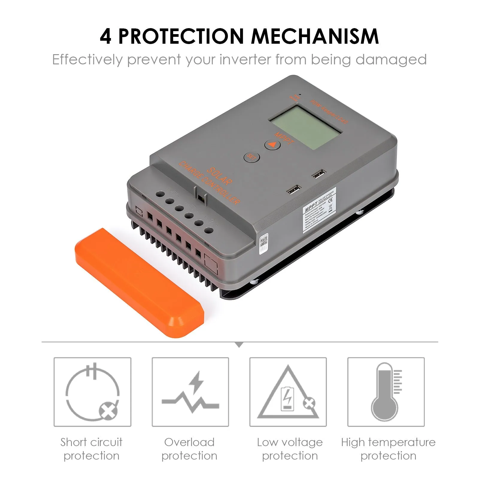 ROCKSOLAR 20A MPPT Solar Charge Controller