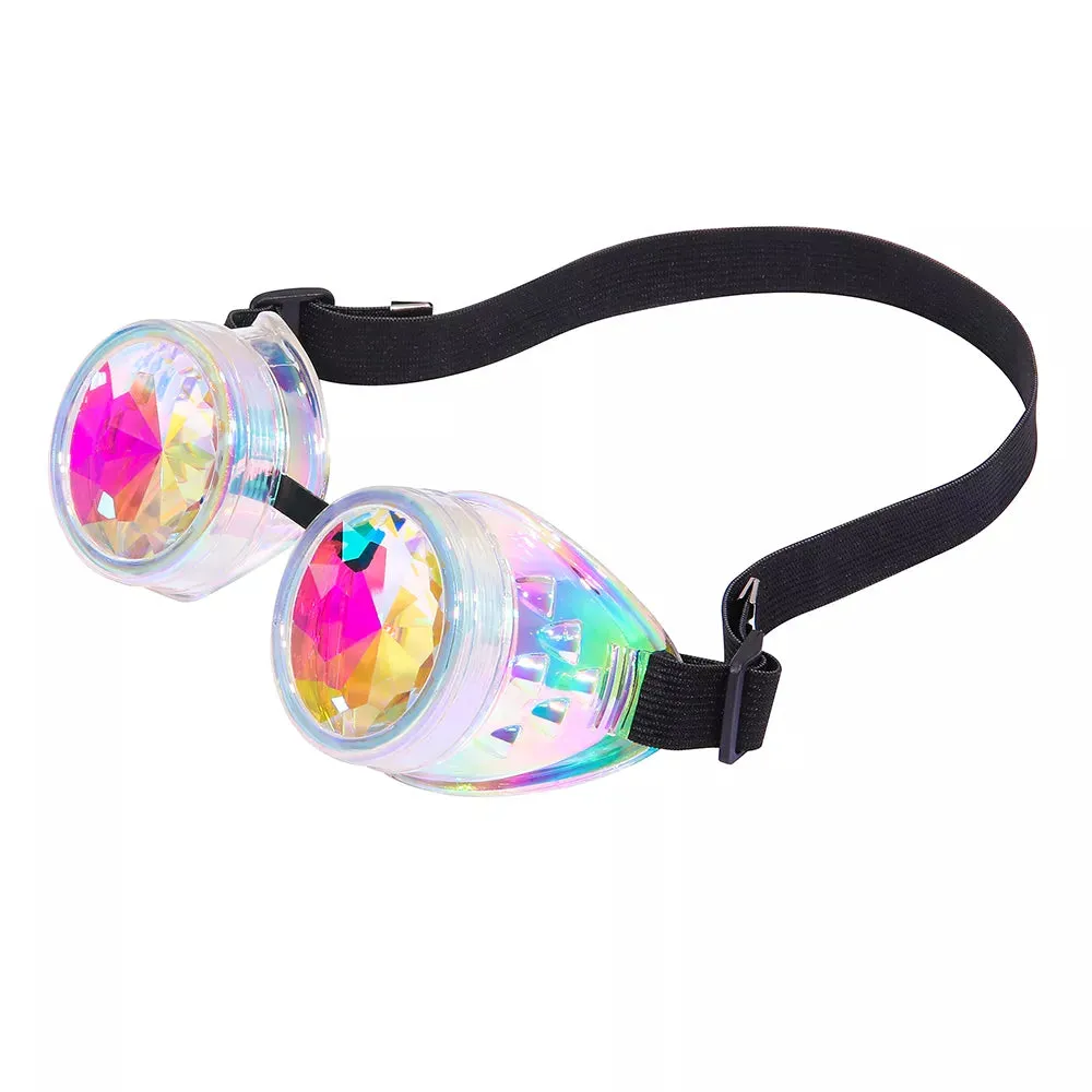 Spike Kaleidoscope Rainbow Goggles