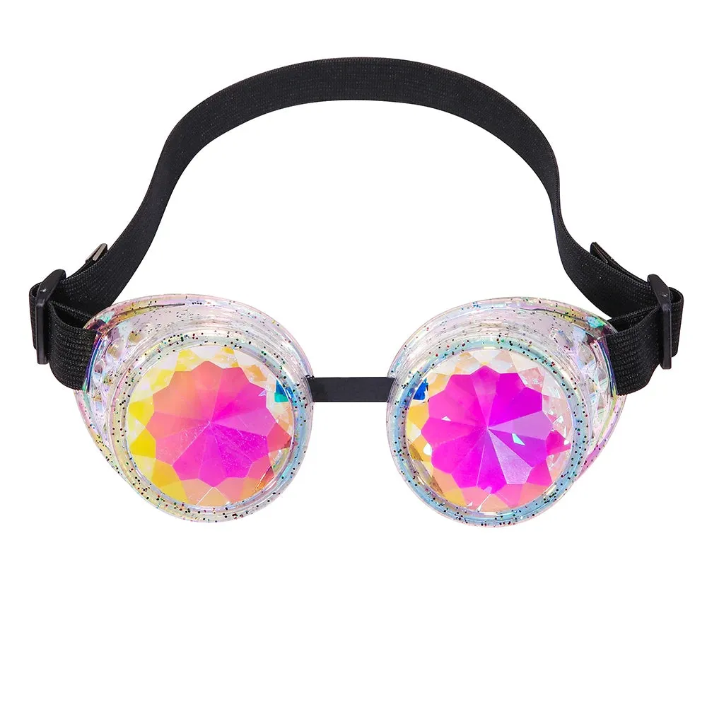 Spike Kaleidoscope Rainbow Goggles