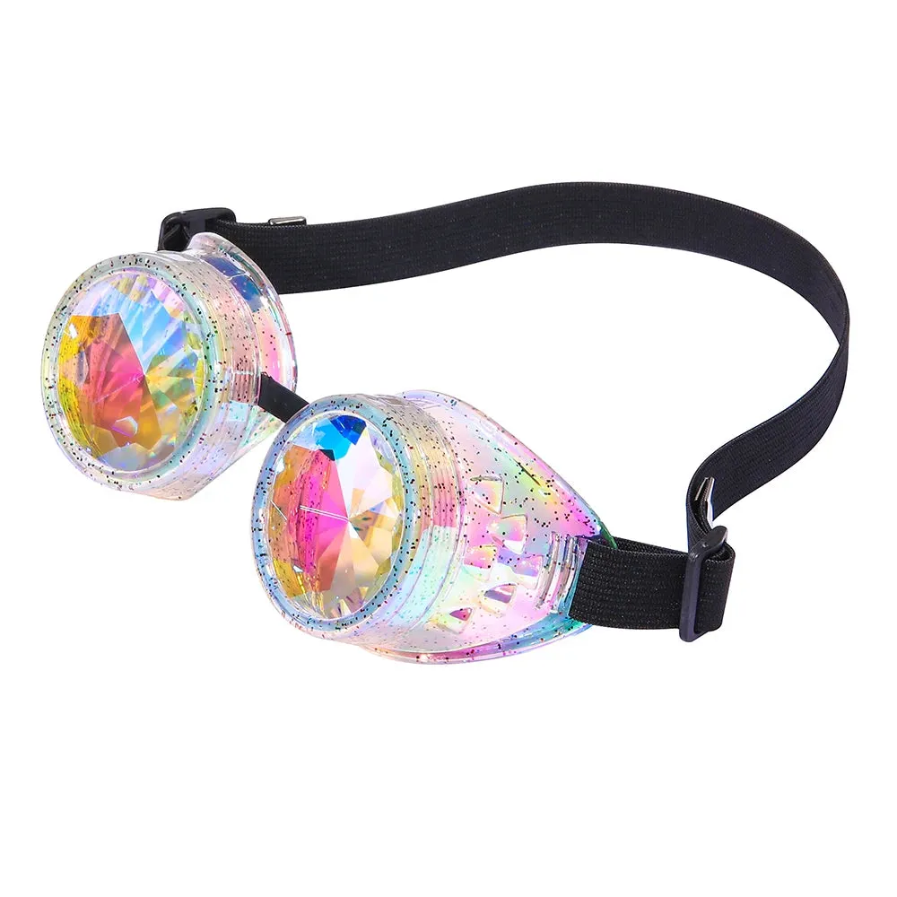 Spike Kaleidoscope Rainbow Goggles