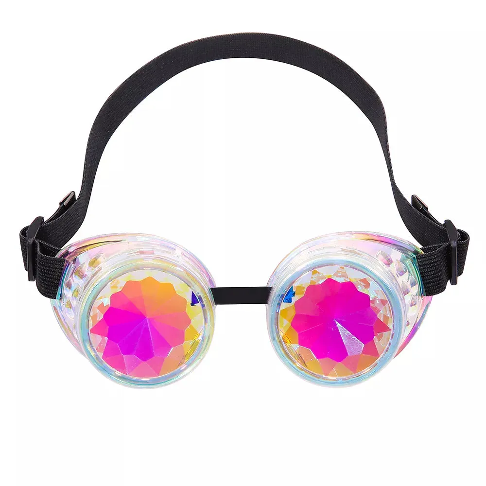 Spike Kaleidoscope Rainbow Goggles