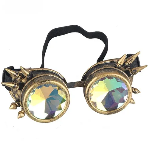 Spike Kaleidoscope Rainbow Goggles