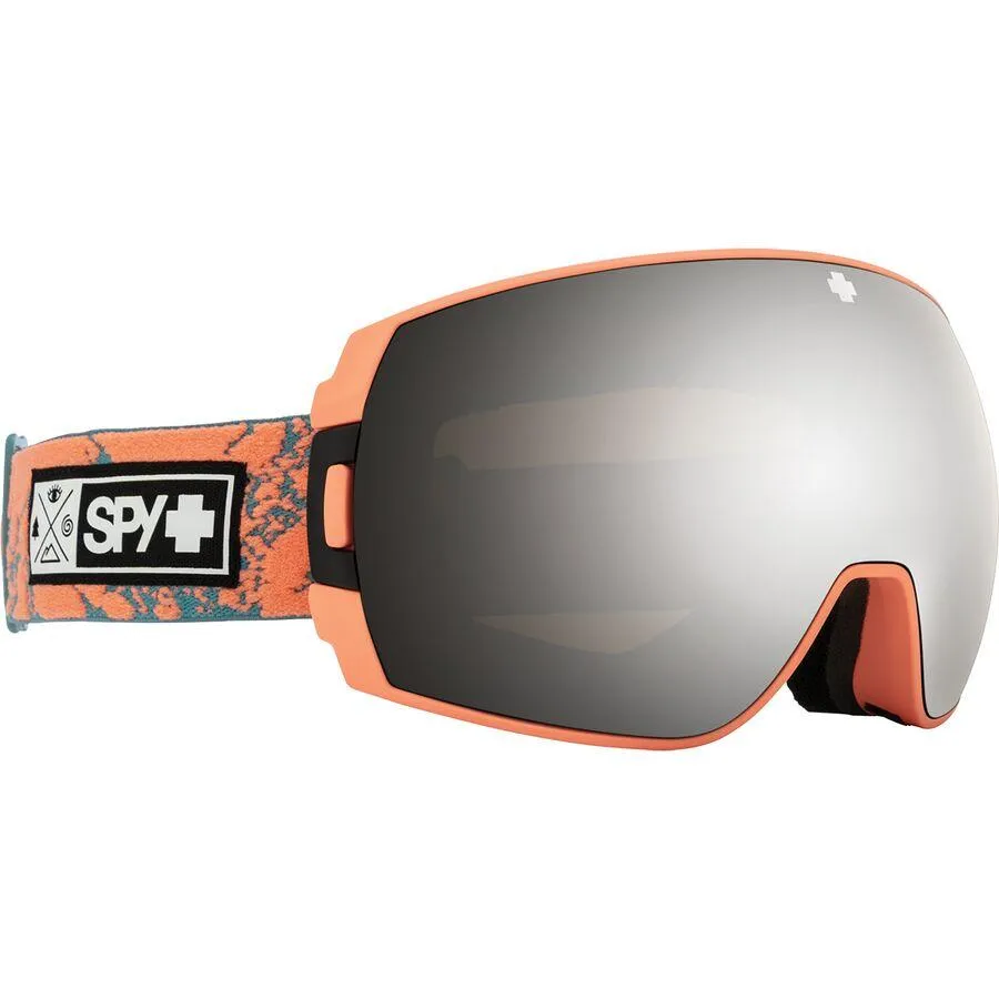 Spy Legacy SE Goggles Coral Stone HD Plus Bronze with Silver Spectra Mirror   Spare Lens