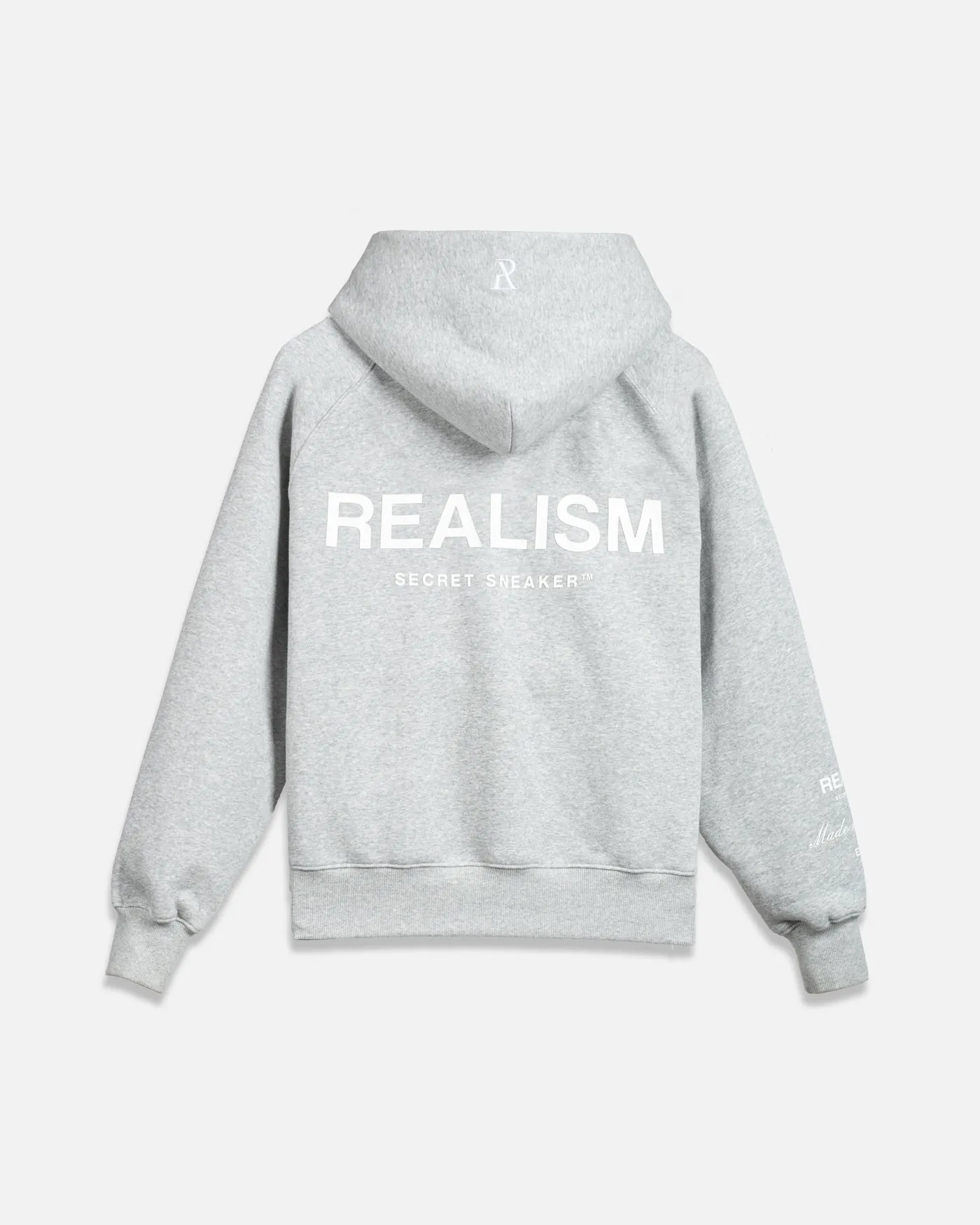 SSS REALISM RADIANT ZIP HOODIE GREY MARLE