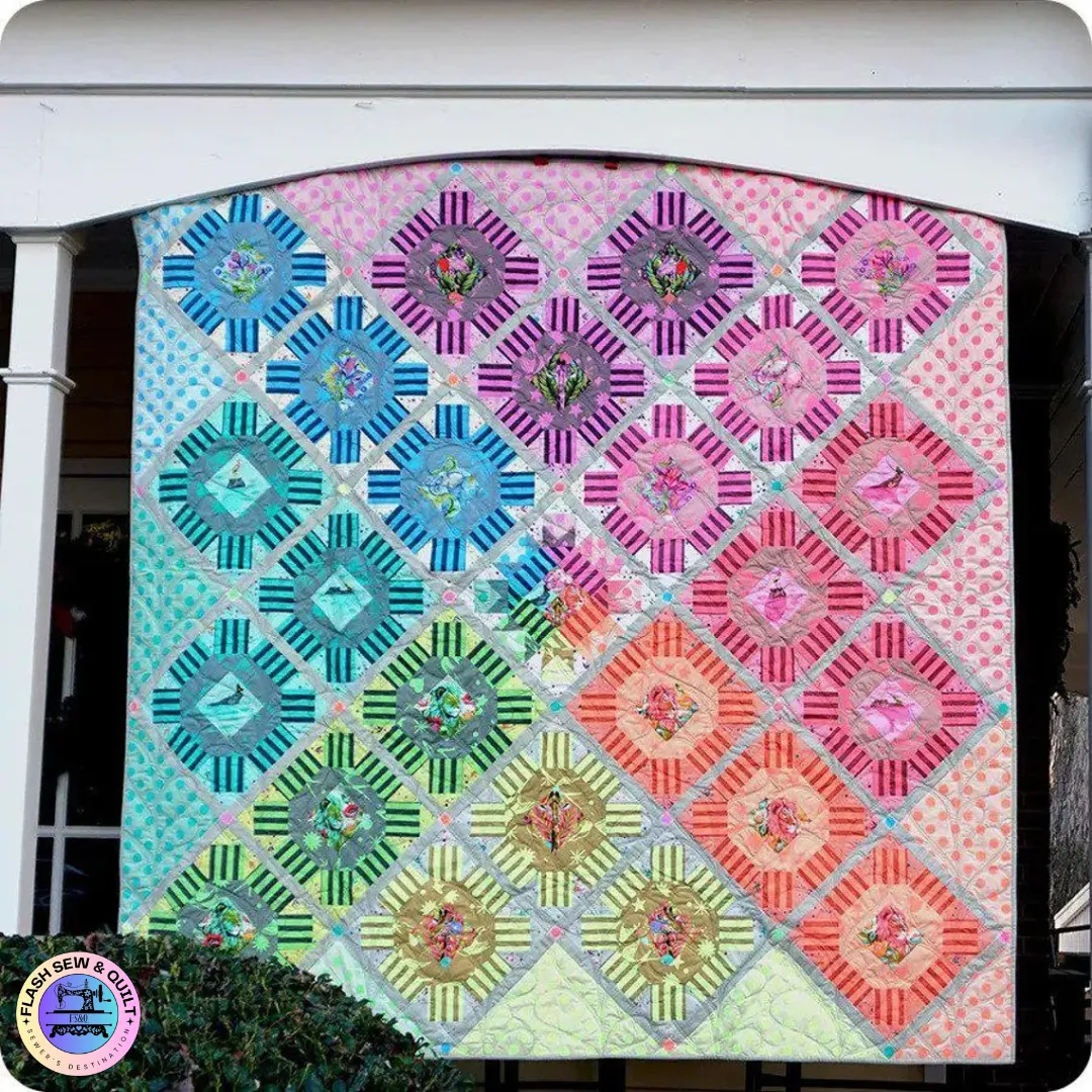 Star Cluster Quilt Kit by Tula Pink