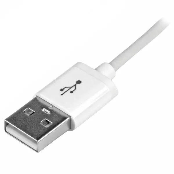 Startech.Com 1M (3Ft) White Apple 8-Pin Lightning Connector To Usb Cable For Iphone / Ipod / Ipad - Charge And Sync Cabl