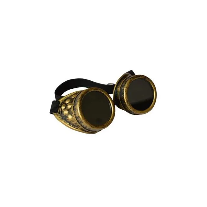 Steam punk goggles antique brass