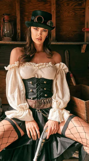 Steampunk Seductress Costume