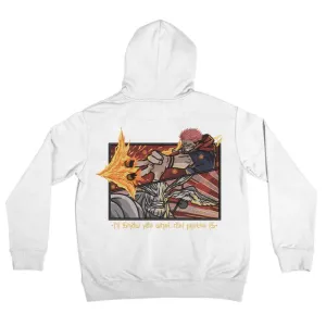 Sukuna vs Mahuraga Embroidered Hoodie